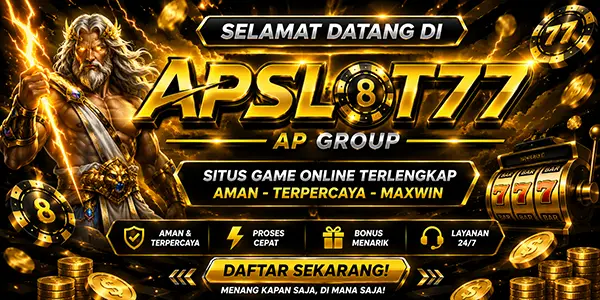 APSLOT77 link resmi situs toto terbaik 2026